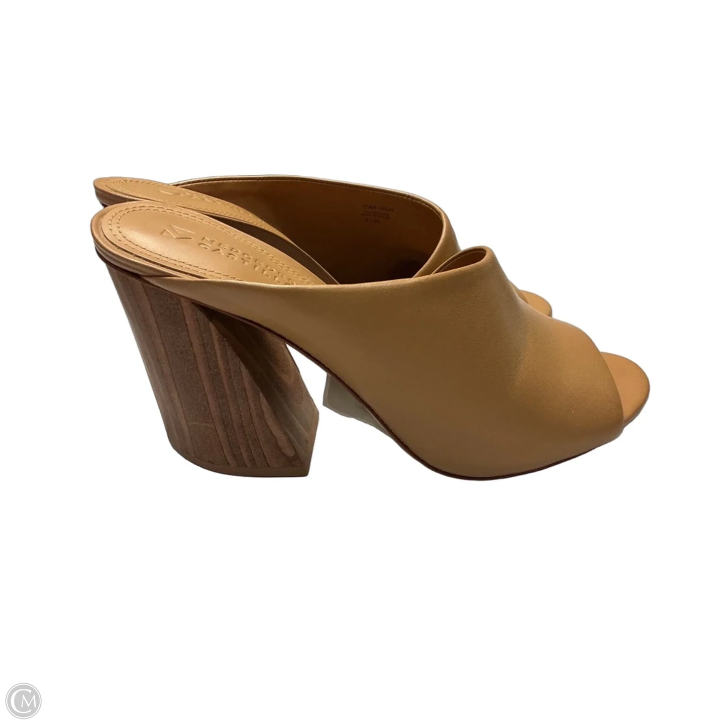 Shoes Heels Block By Cmc In Tan, Size: 8