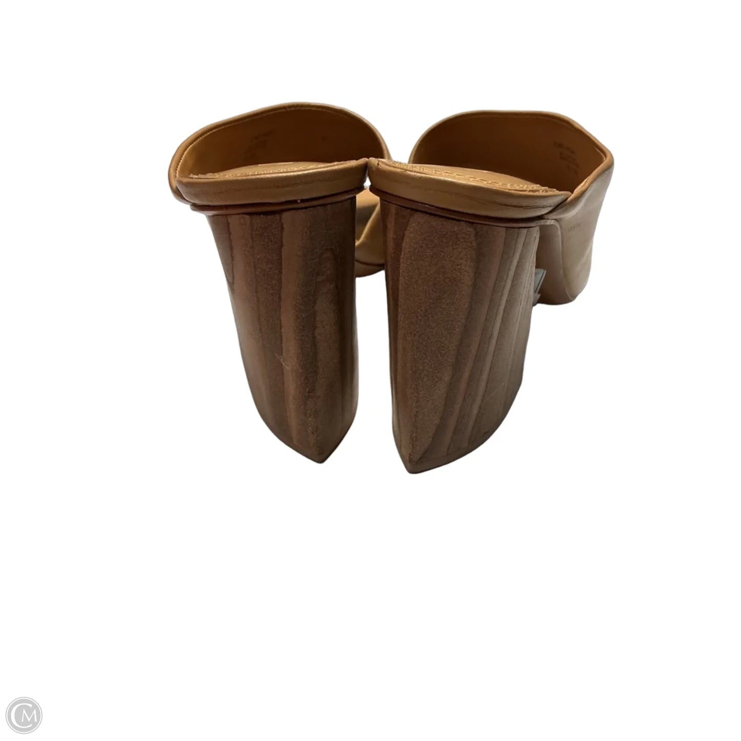 Shoes Heels Block By Cmc In Tan, Size: 8
