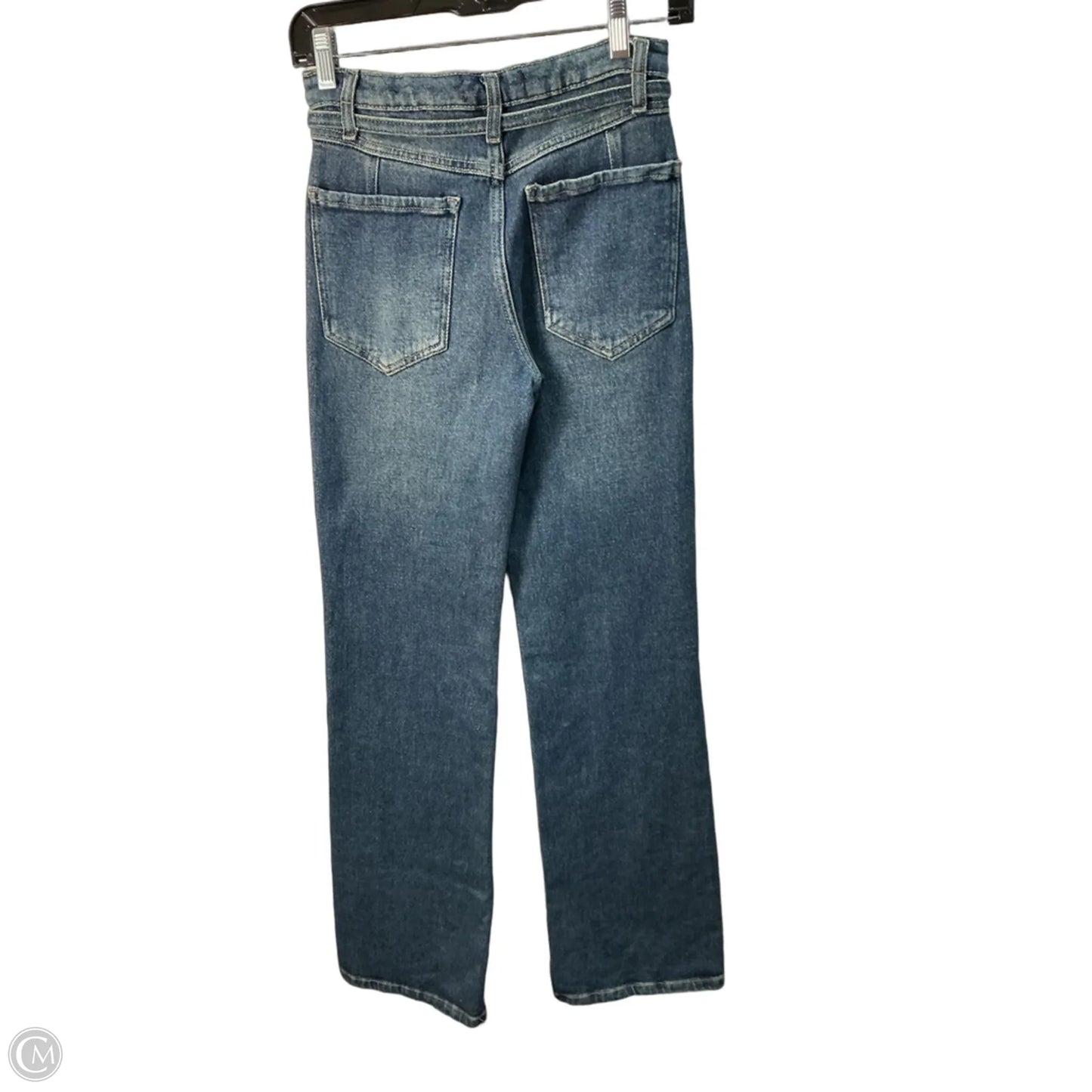 Jeans Wide Leg By We The Free In Blue Denim, Size: 0