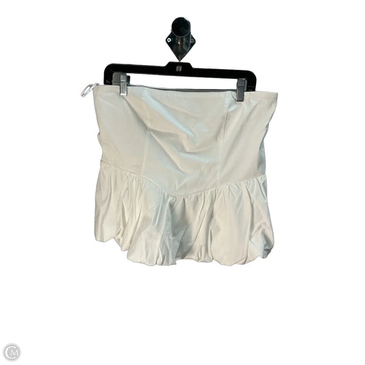 Top Sleeveless By Leith In White, Size: L