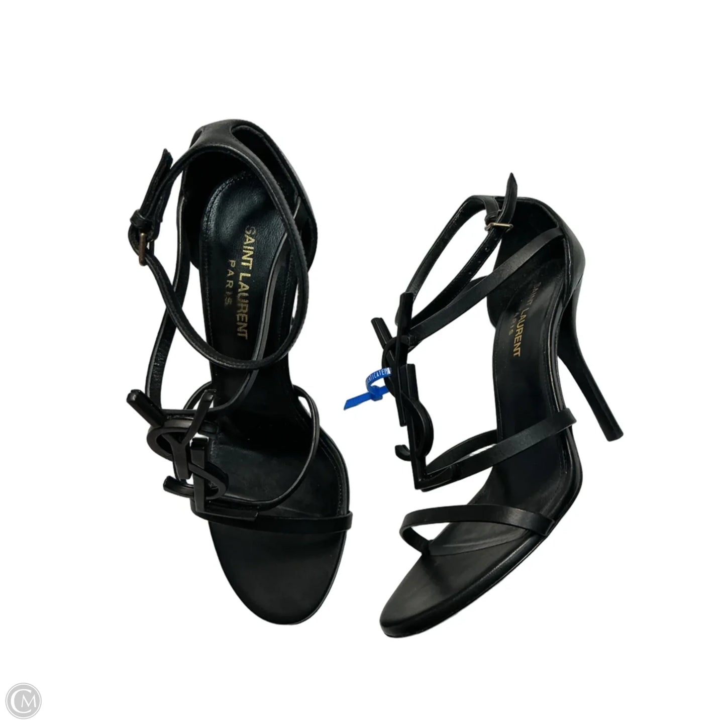 Shoes Luxury Designer By Yves Saint Laurent In Black, Size: 7