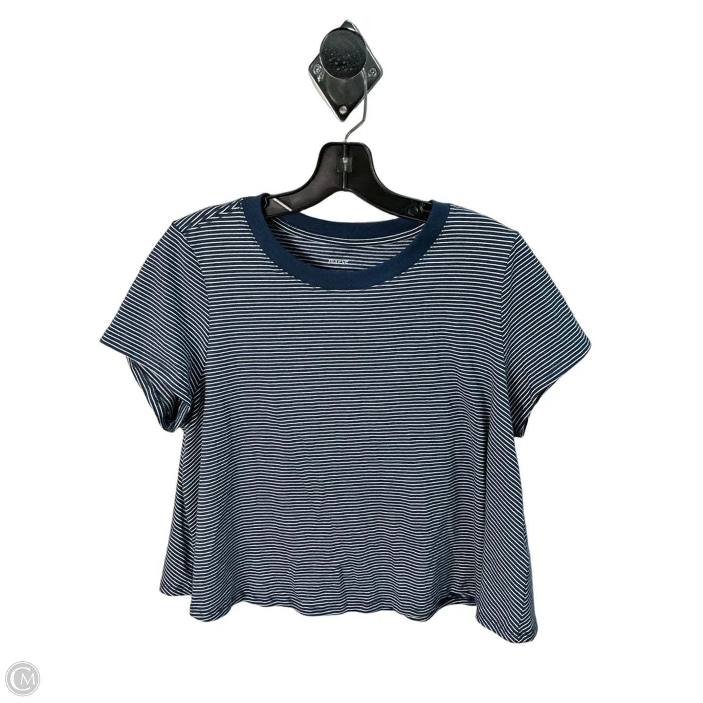 Top Short Sleeve By Maeve In Navy, Size: M
