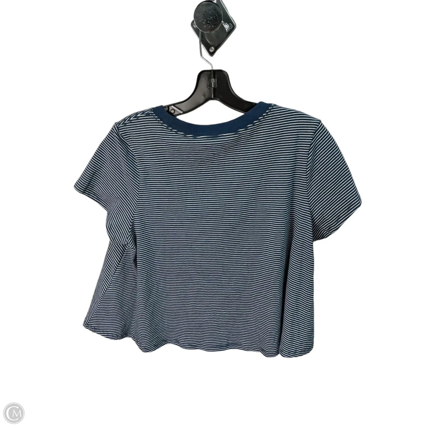 Top Short Sleeve By Maeve In Navy, Size: M