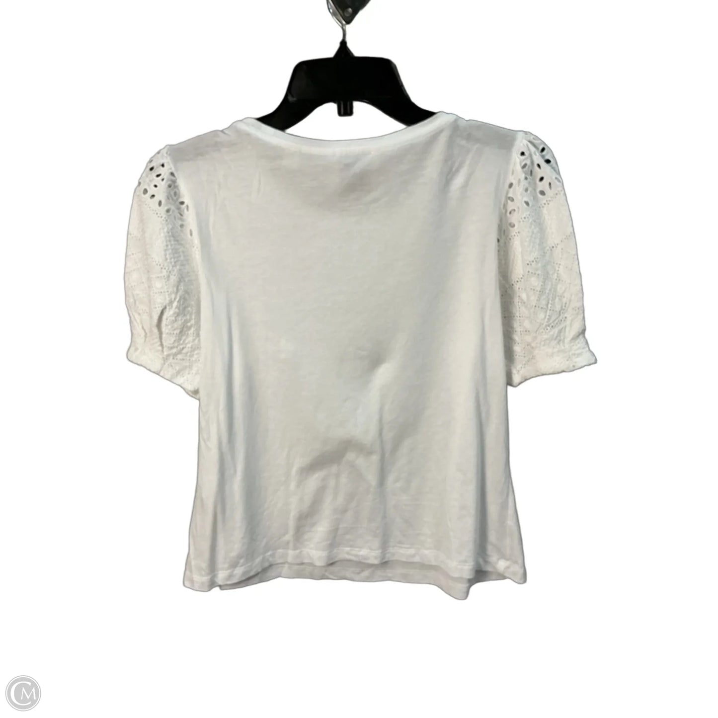 Top Short Sleeve By Elie Tahari In White, Size: S