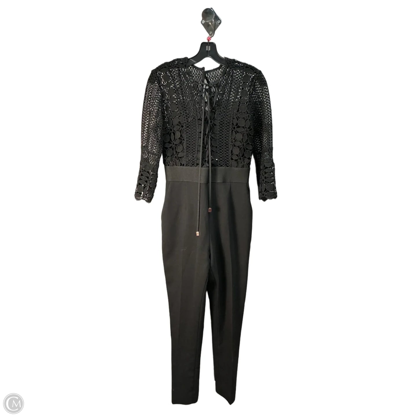Jumpsuit Designer By Neiman Marcus In Black, Size: M