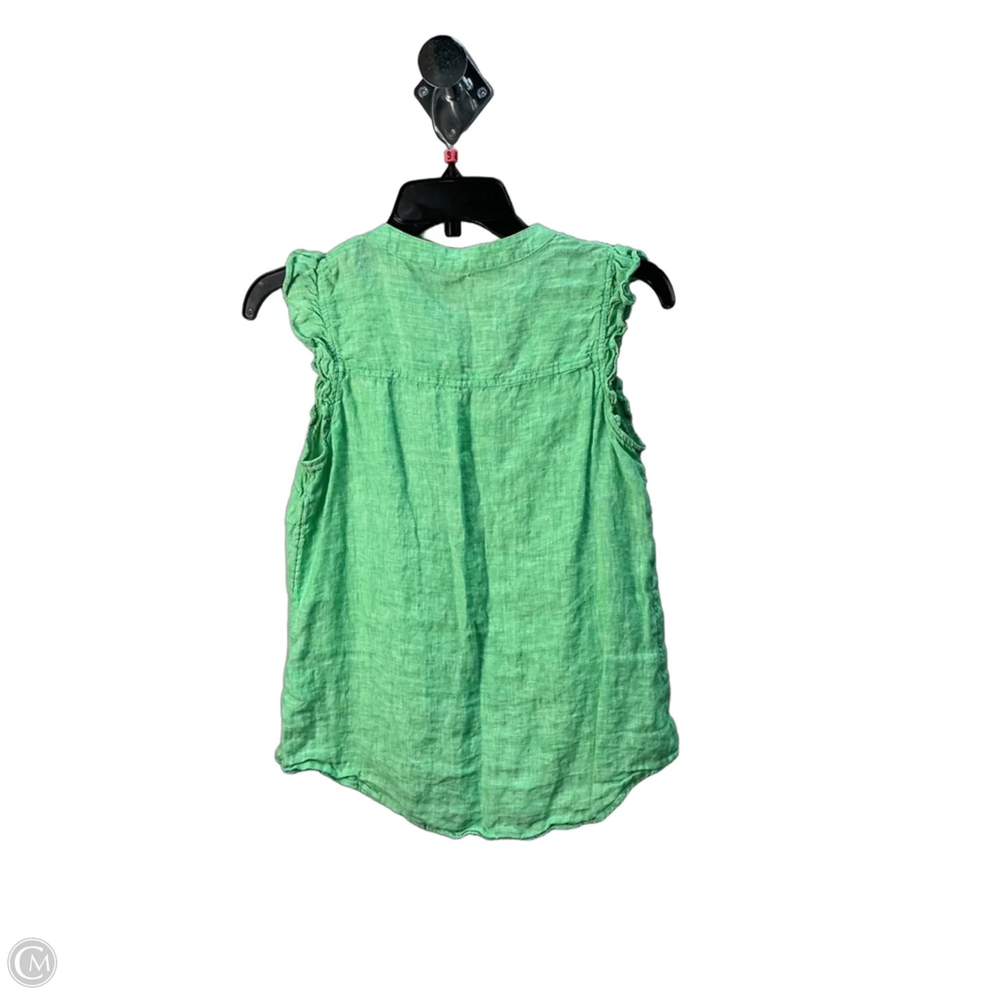 Top Sleeveless Designer By Lilly Pulitzer In Green, Size: S