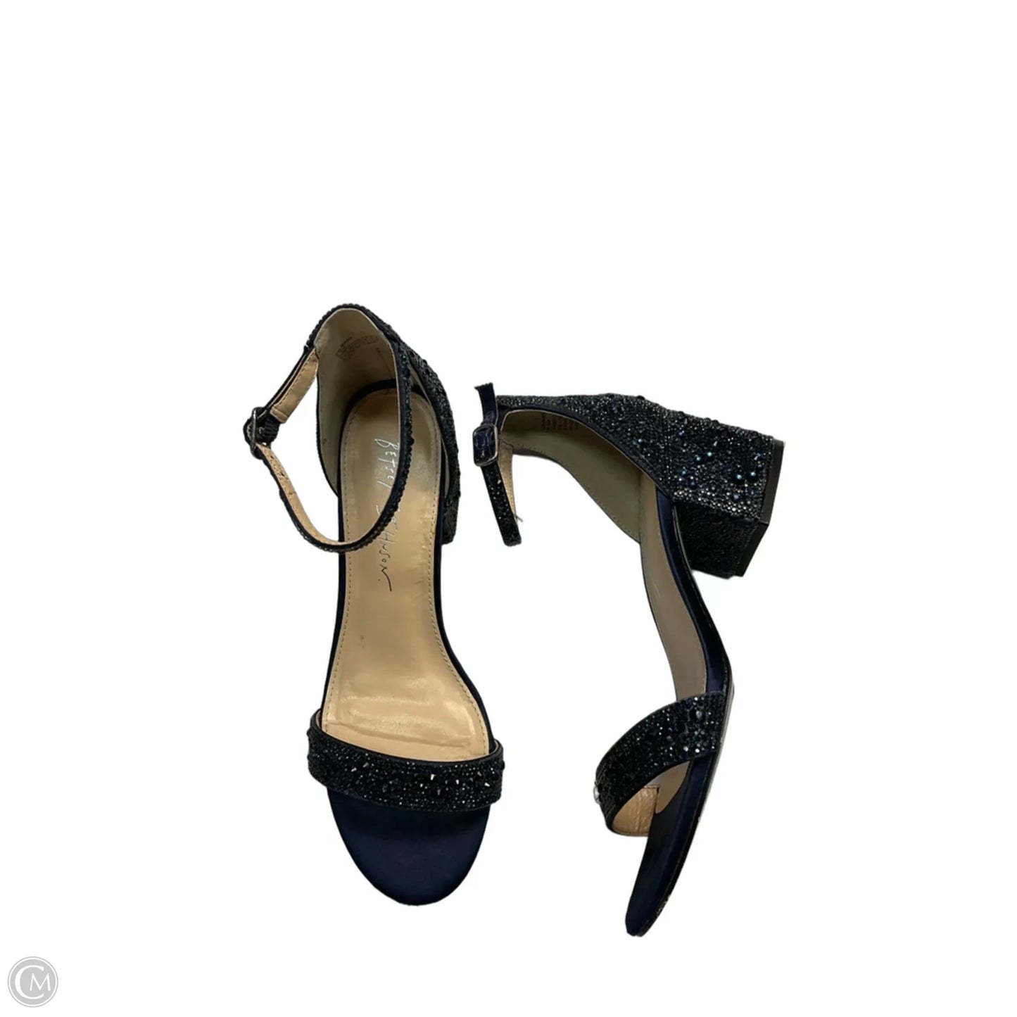 Shoes Heels Block By Betsey Johnson In Blue, Size: 6.5