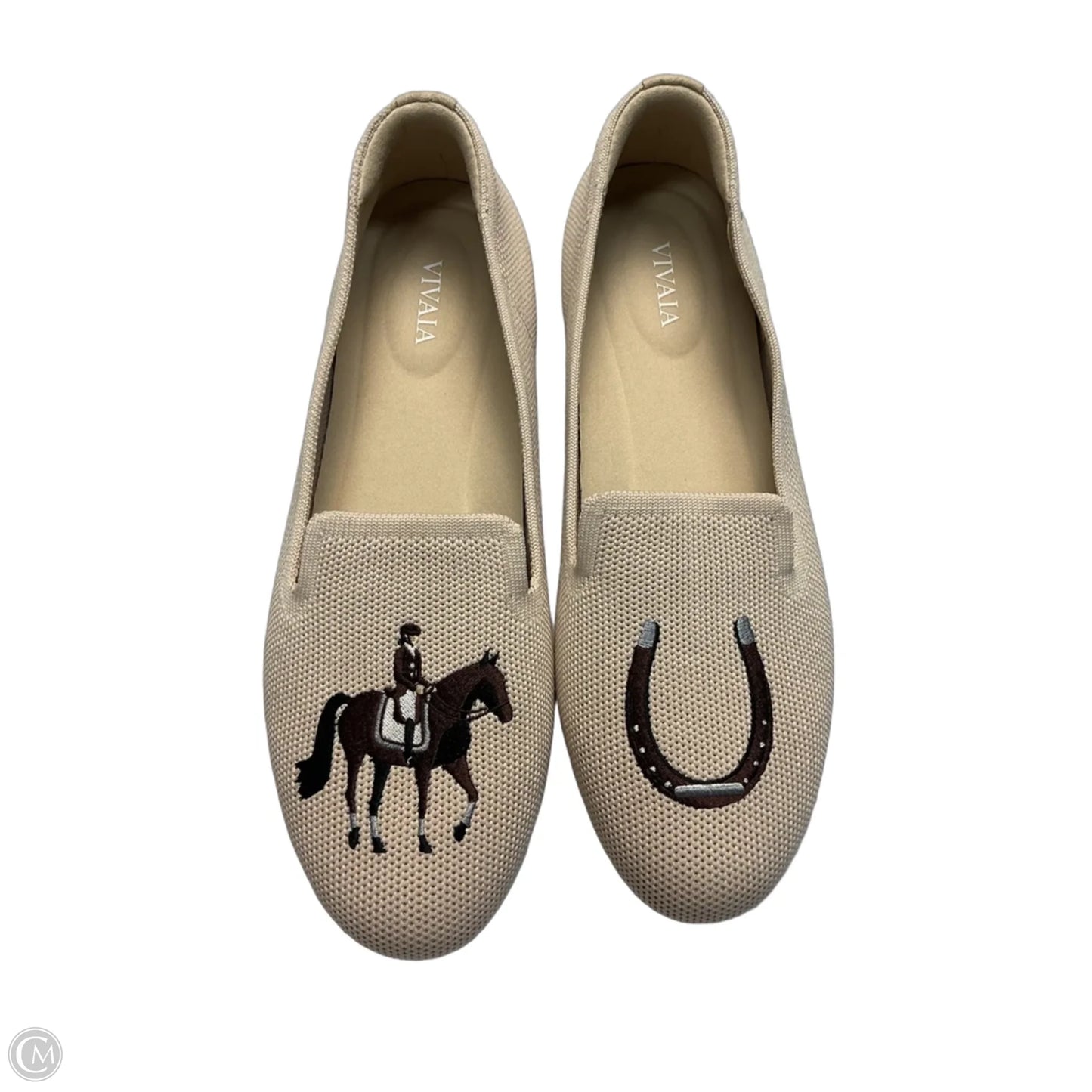 Shoes Flats By Vivaia In Tan, Size: 7