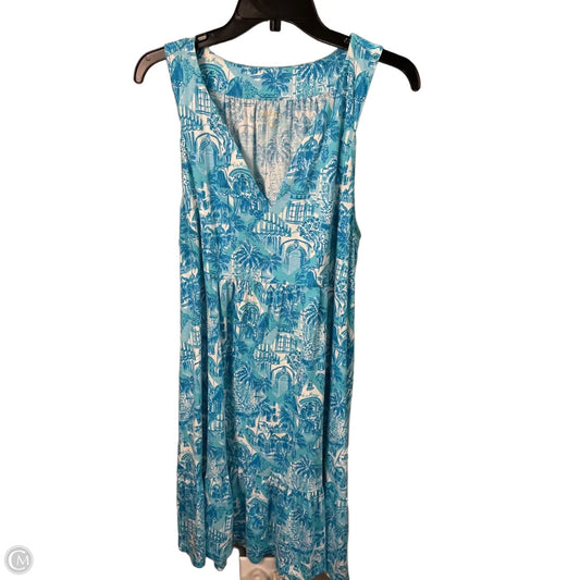 Dress Designer By Lilly Pulitzer In Blue, Size: Xl