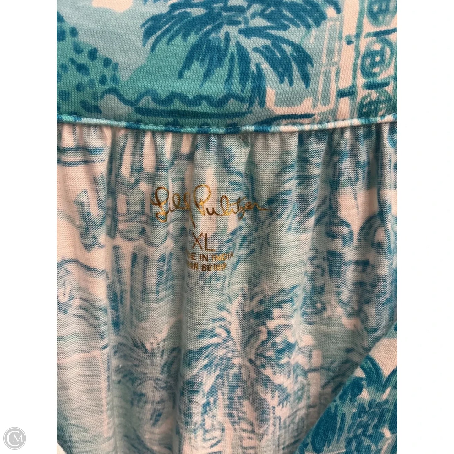 Dress Designer By Lilly Pulitzer In Blue, Size: Xl