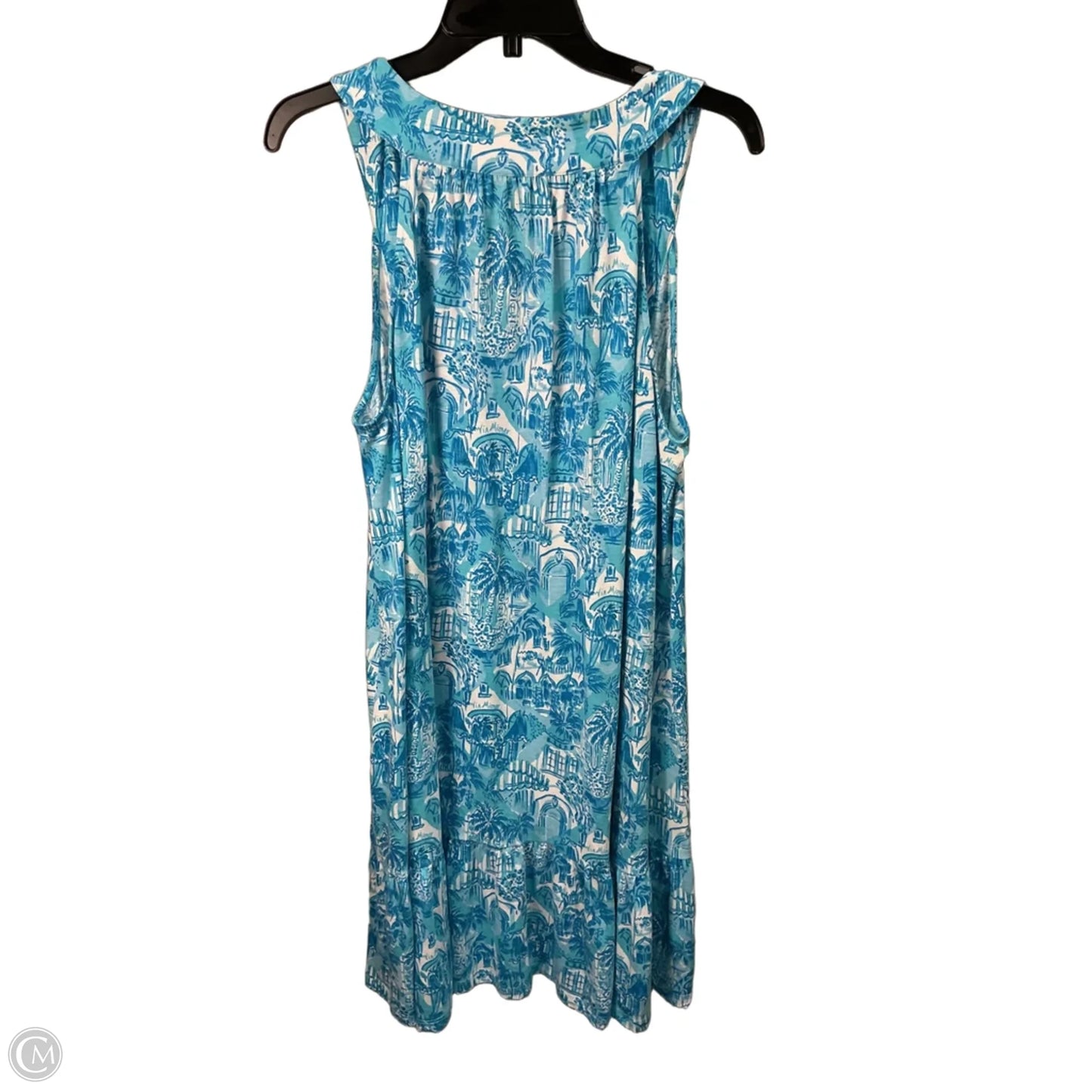Dress Designer By Lilly Pulitzer In Blue, Size: Xl