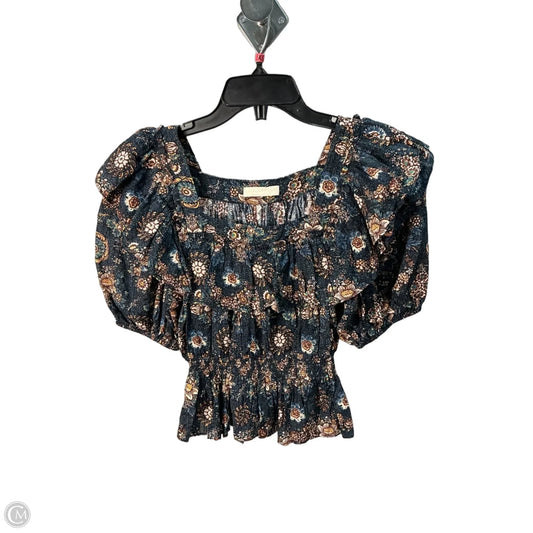 Top Short Sleeve By Ulla Johnson In Multi-colored, Size: Xs
