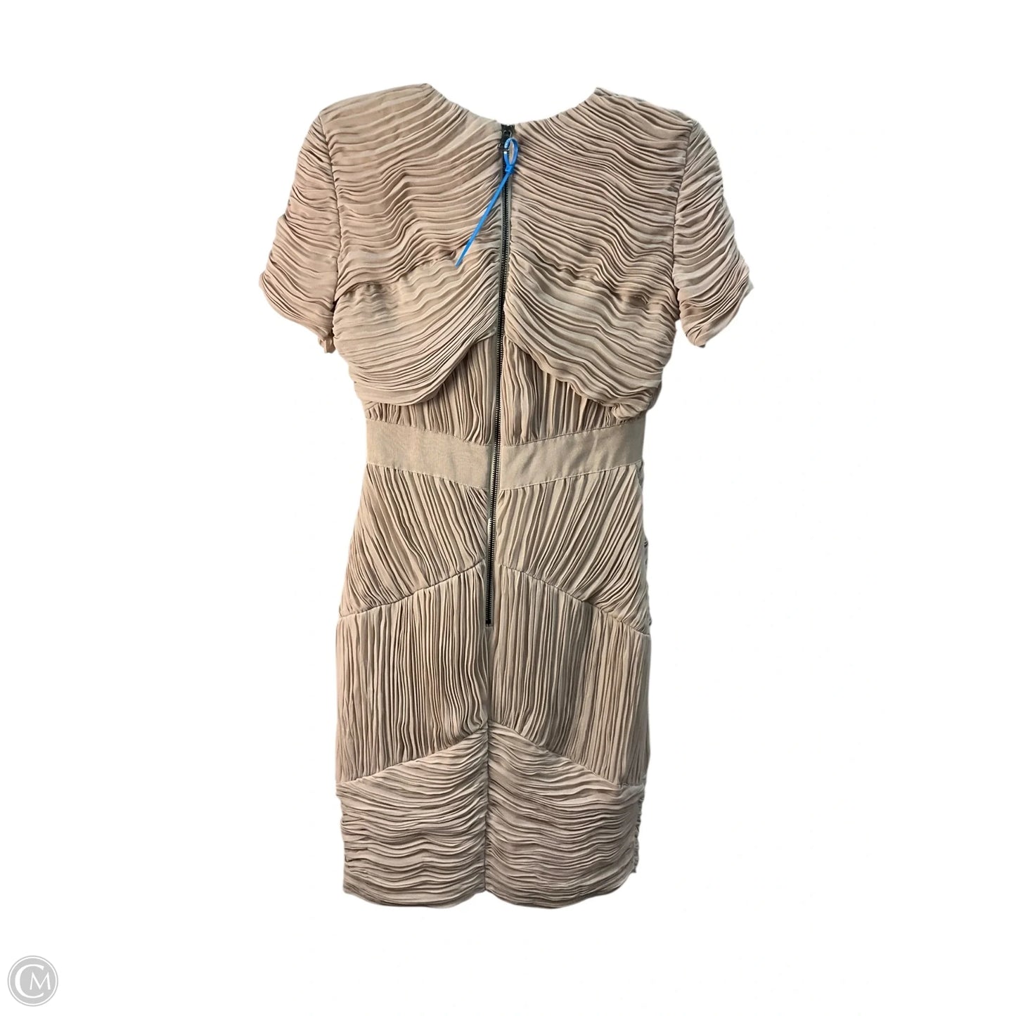 Dress Luxury Designer By Burberry In Tan, Size: S
