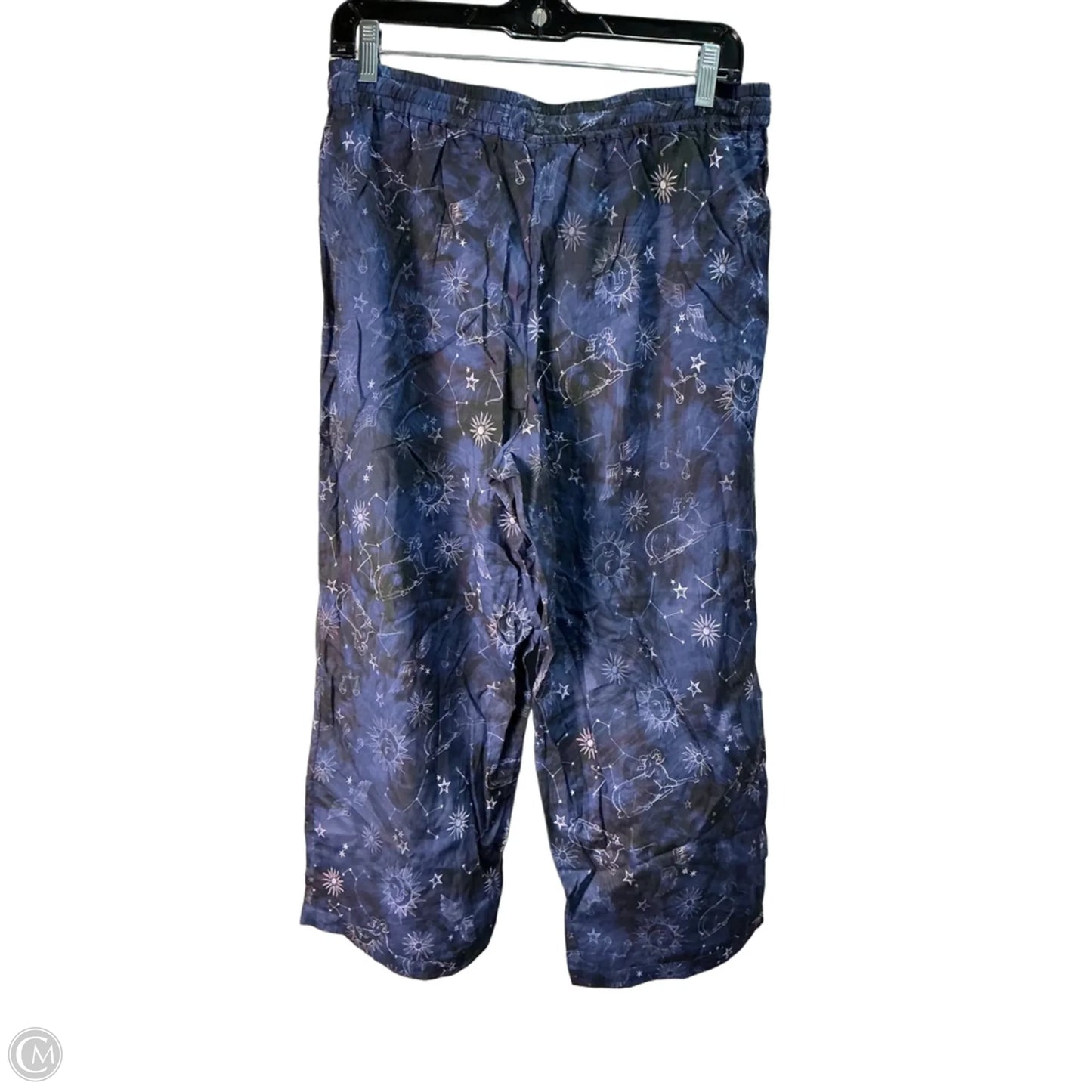 Pants Designer By Johnny Was In Blue, Size: M