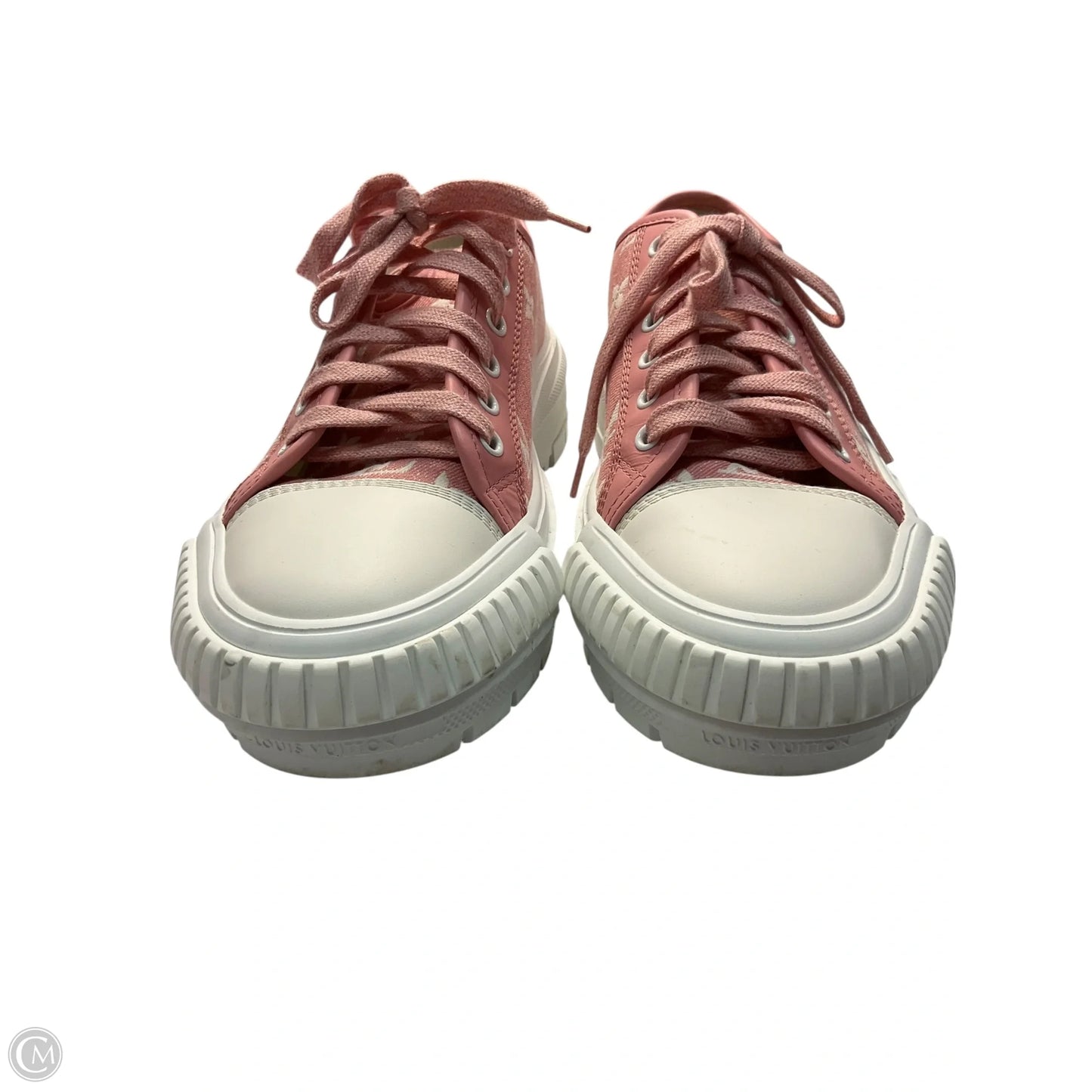 Shoes Luxury Designer By Louis Vuitton In Pink, Size: 8.5