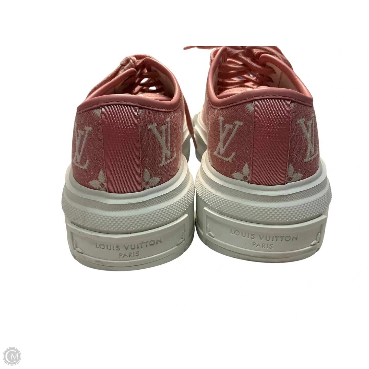 Shoes Luxury Designer By Louis Vuitton In Pink, Size: 8.5