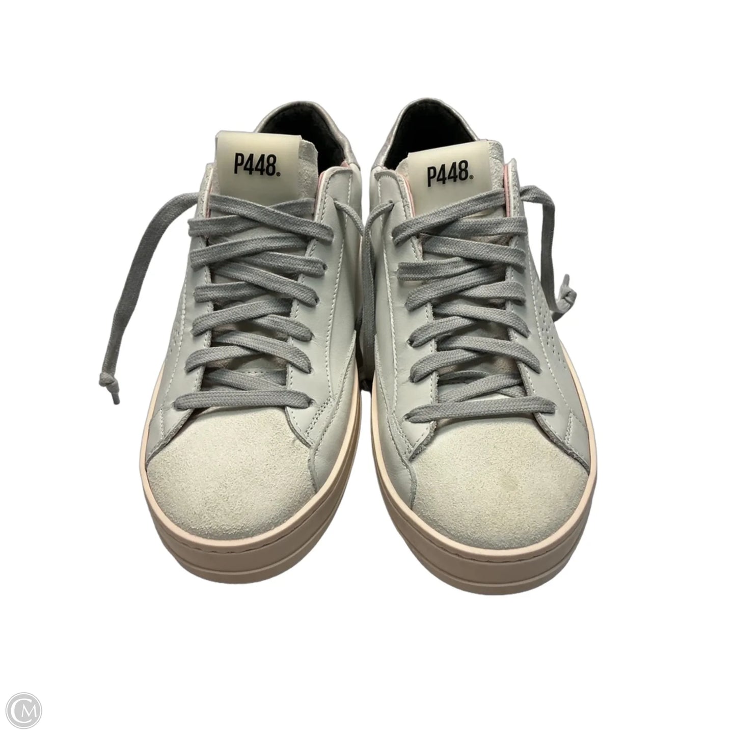 Shoes Sneakers By P448 In Cream, Size: 8.5