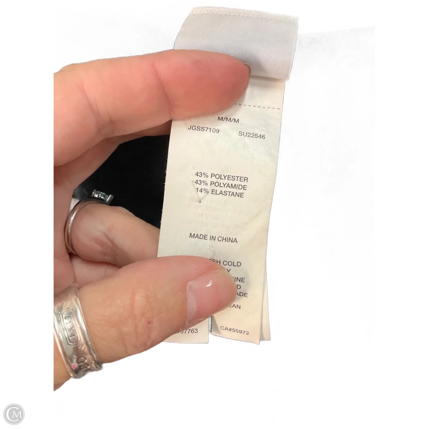 Athletic Top Long Sleeve Hoodie By Jag In Grey, Size: M