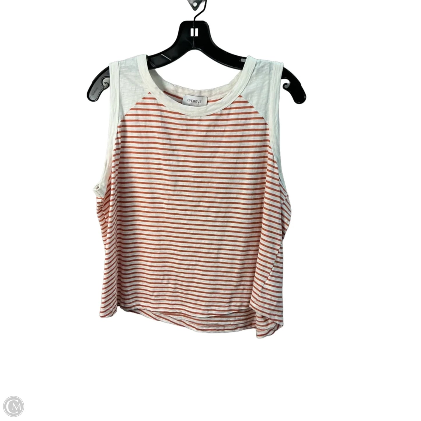 Top Short Sleeve By Evereve In White, Size: Xl