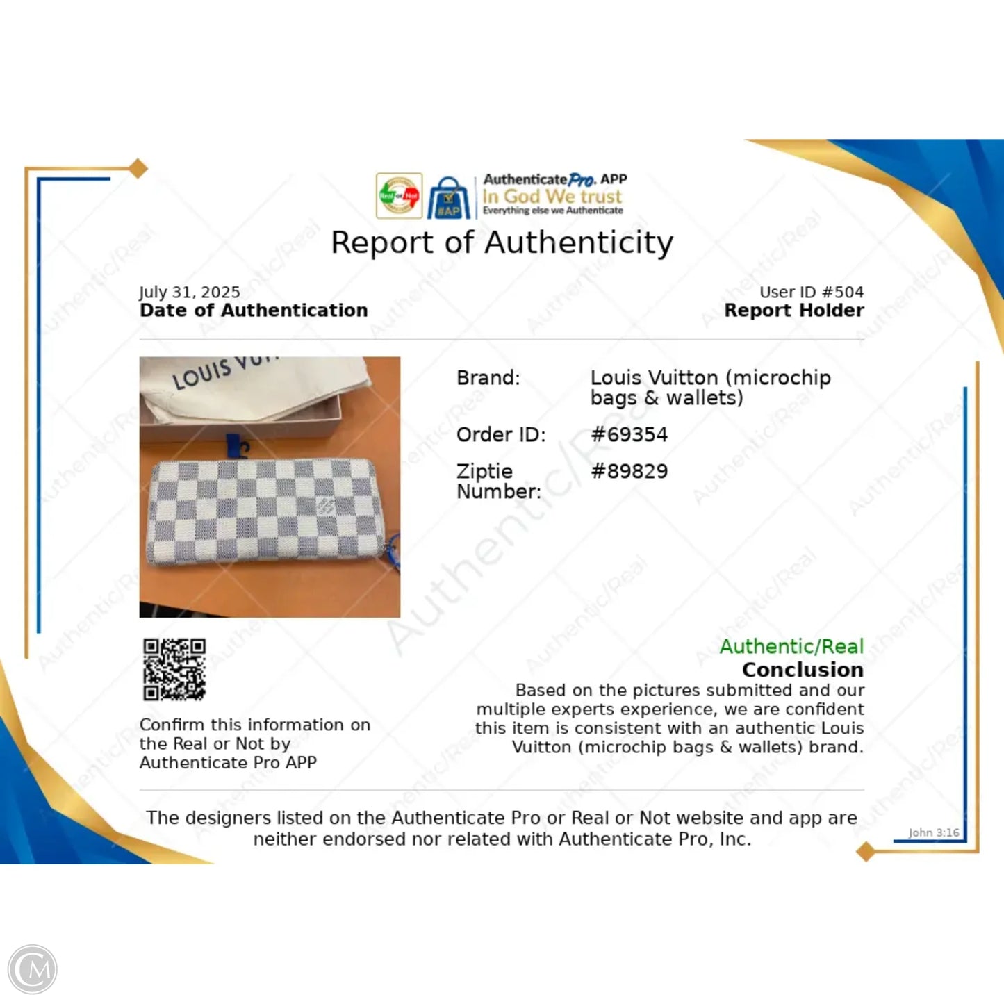 Wallet Luxury Designer By Louis Vuitton, Size: Medium