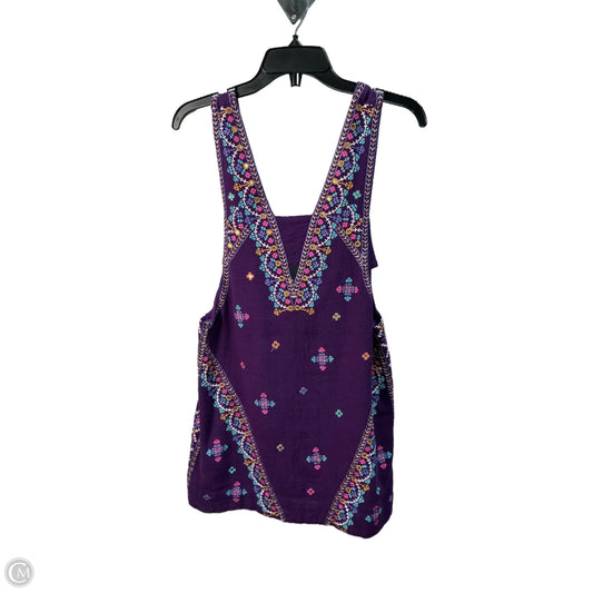 Dress Short By Free People In Purple, Size: XS
