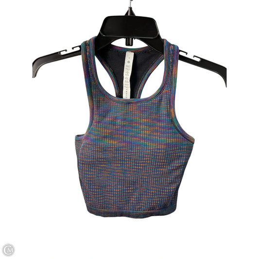 Athletic Bra By Lululemon In Multi-colored, Size: 4