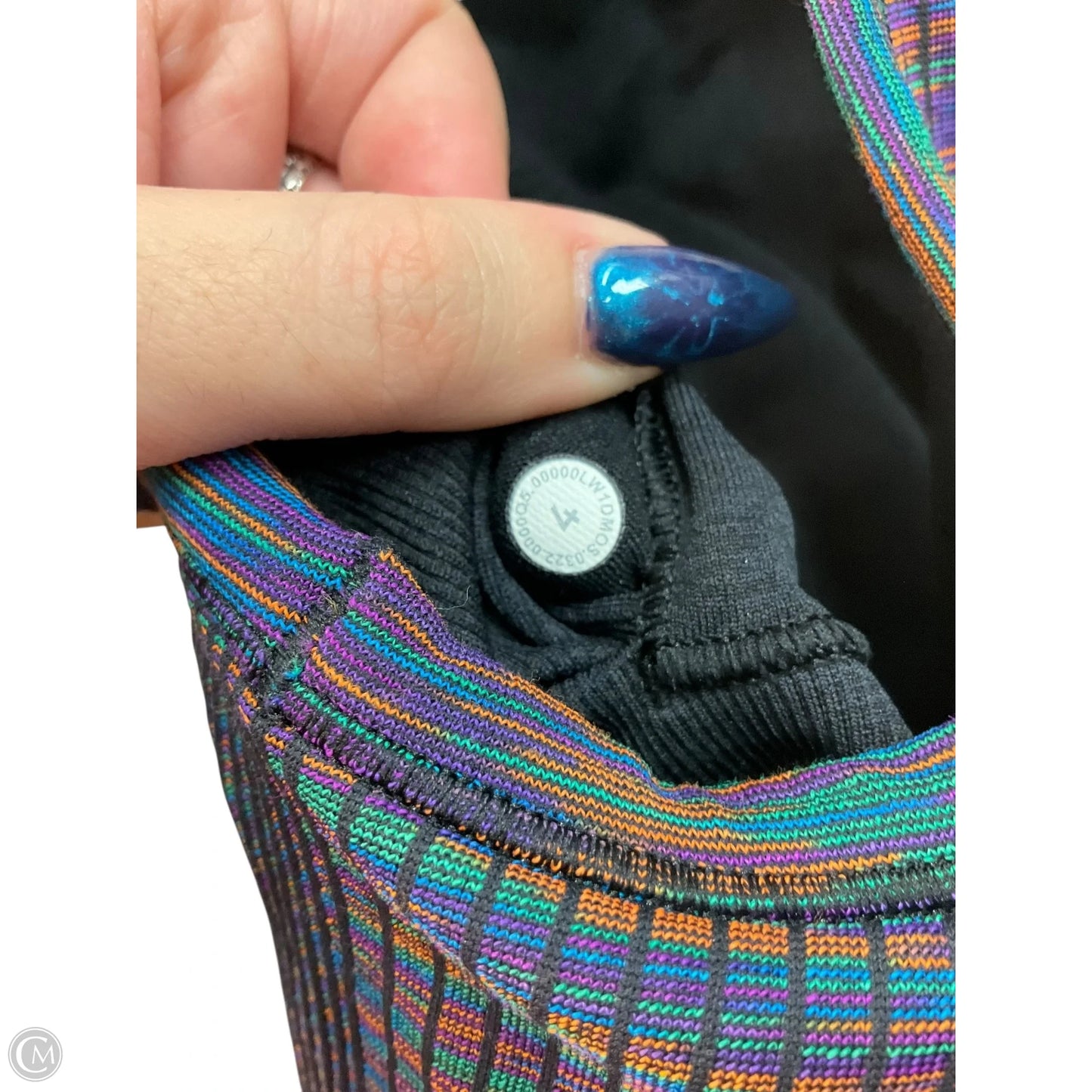 Athletic Bra By Lululemon In Multi-colored, Size: 4