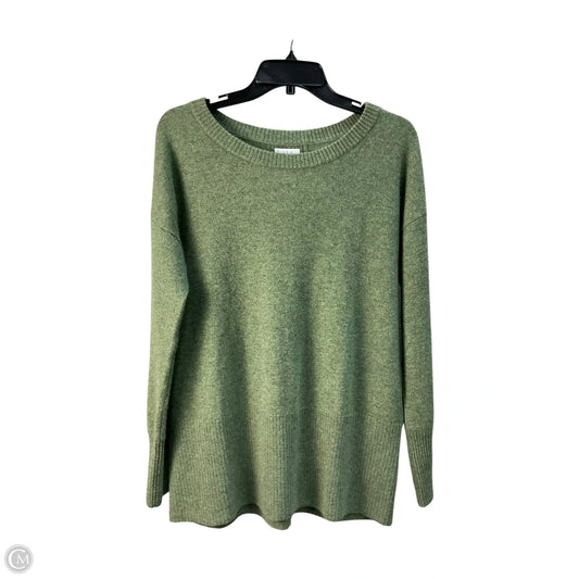 Sweater Cashmere By Nicole Miller In Green, Size: L
