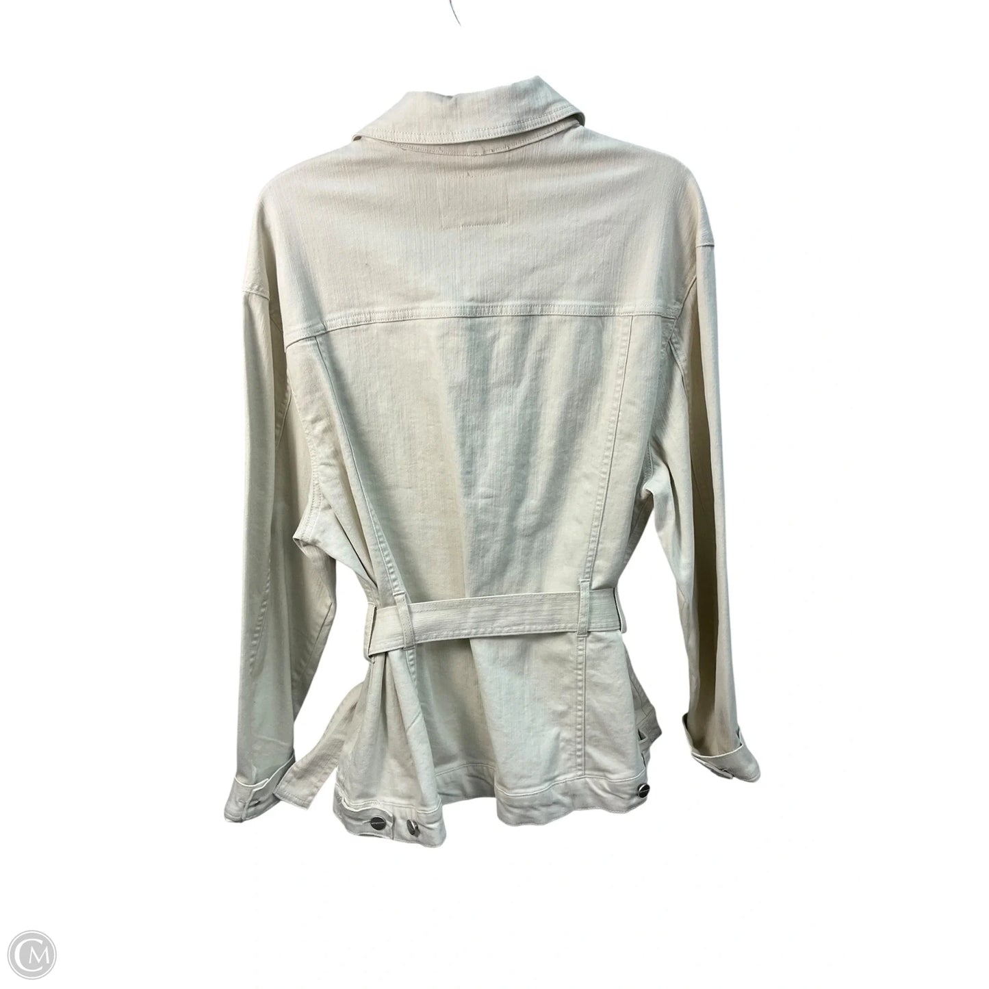 Jacket Denim By Sanctuary In Beige, Size: Xl