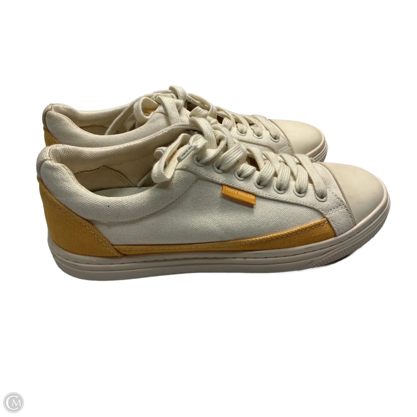 Shoes Designer By Tory Burch In Beige, Size: 7