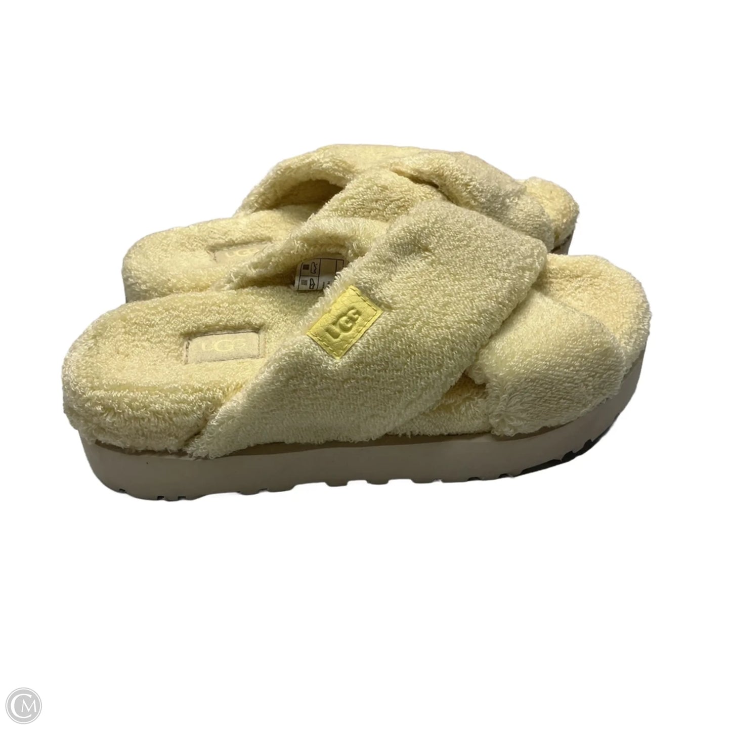 Shoes Designer By Ugg In Yellow, Size: 7