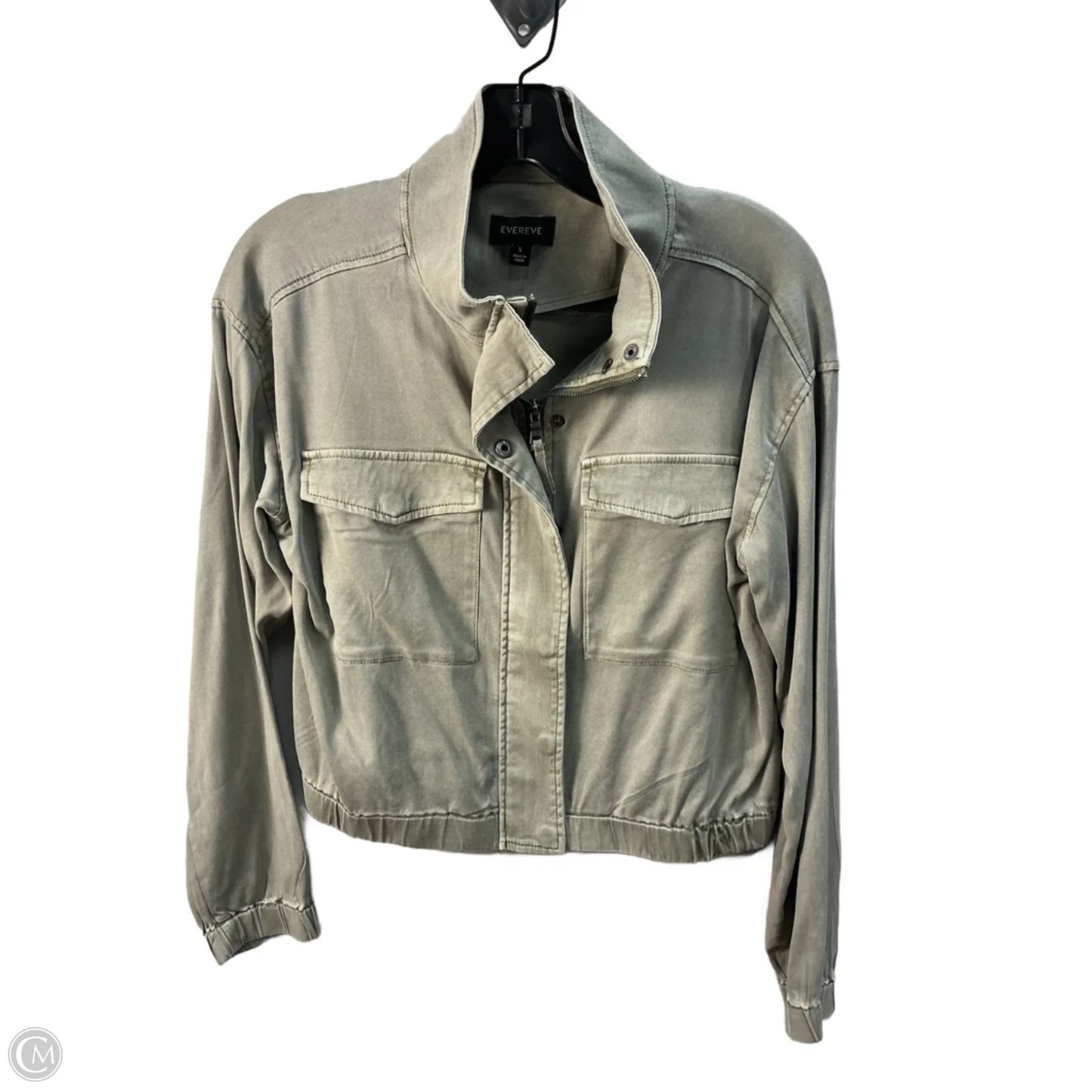 Jacket Shirt By Evereve In Green, Size: S