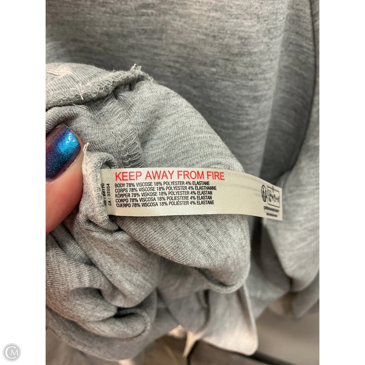 Sweatshirt Crewneck By Daily Practice By Anthropologie In Grey, Size: Xs