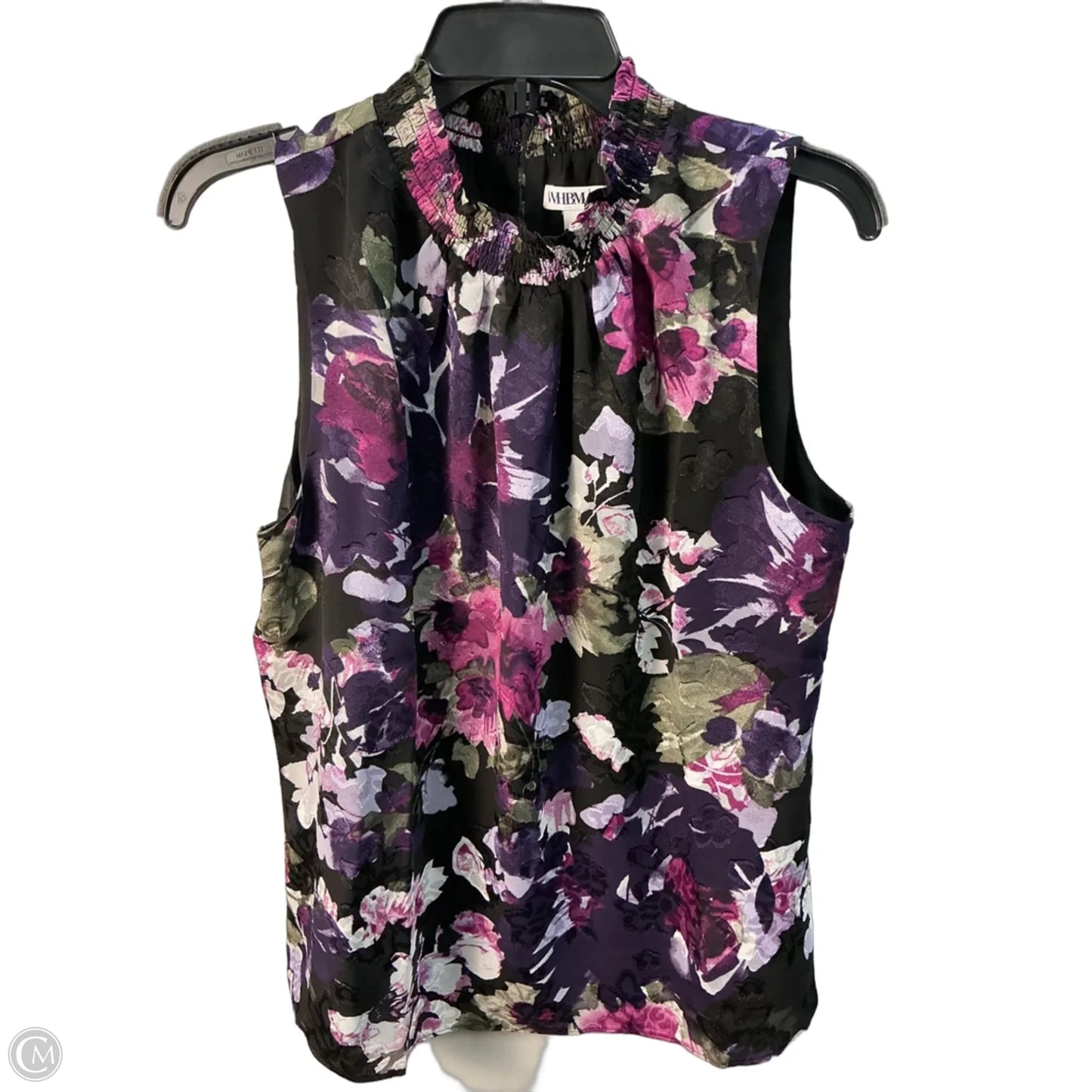 Top Sleeveless By White House Black Market In Floral Print, Size: 12