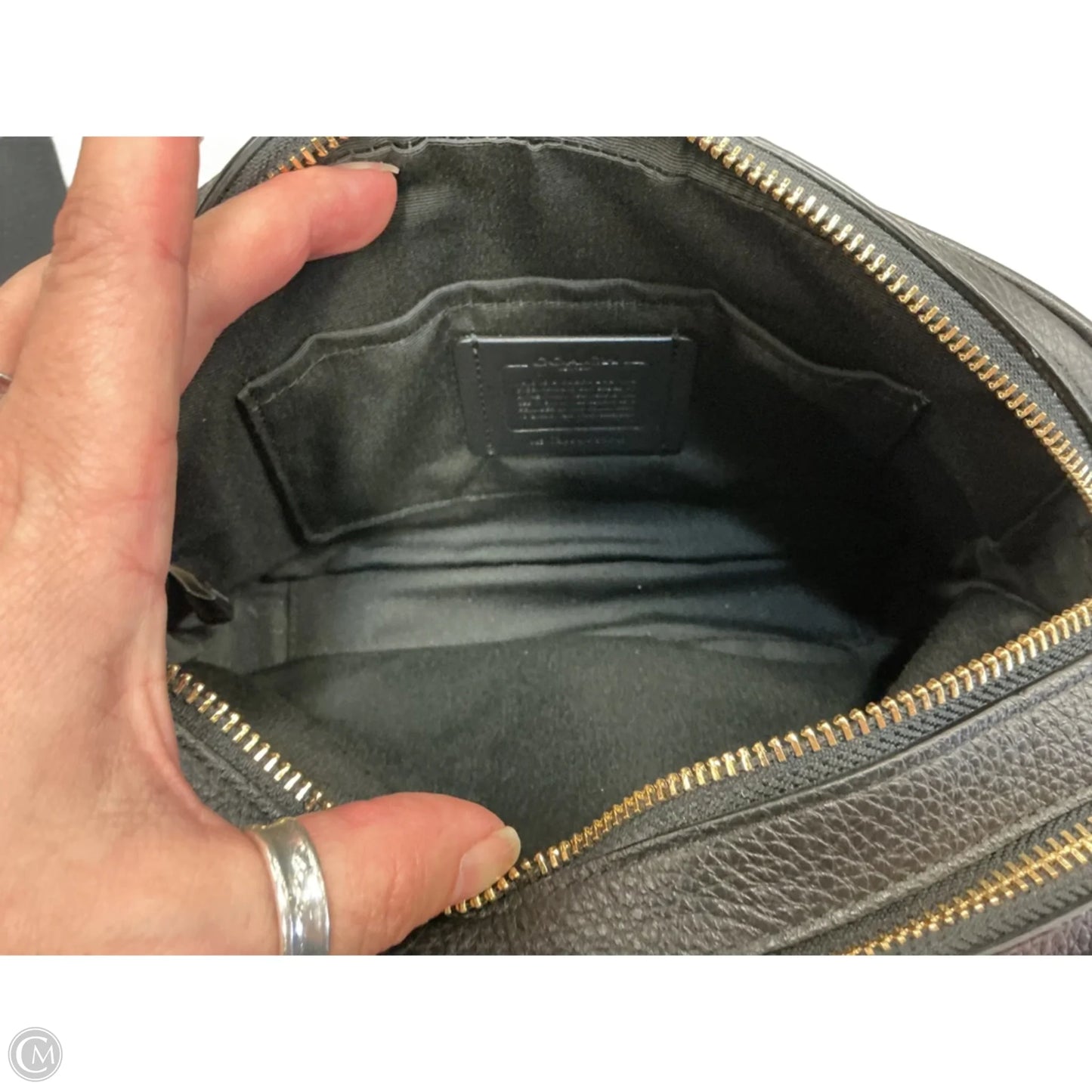 Crossbody Designer By Coach, Size: Medium