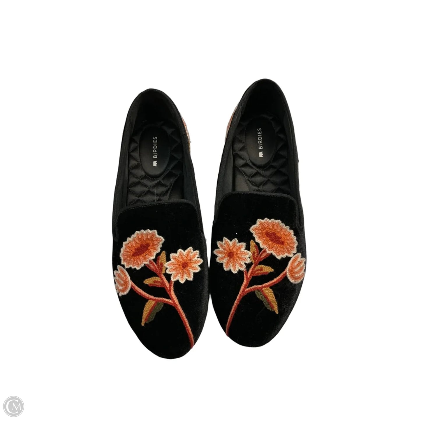 Shoes Athletic By Birdies In Floral Print, Size: 7.5