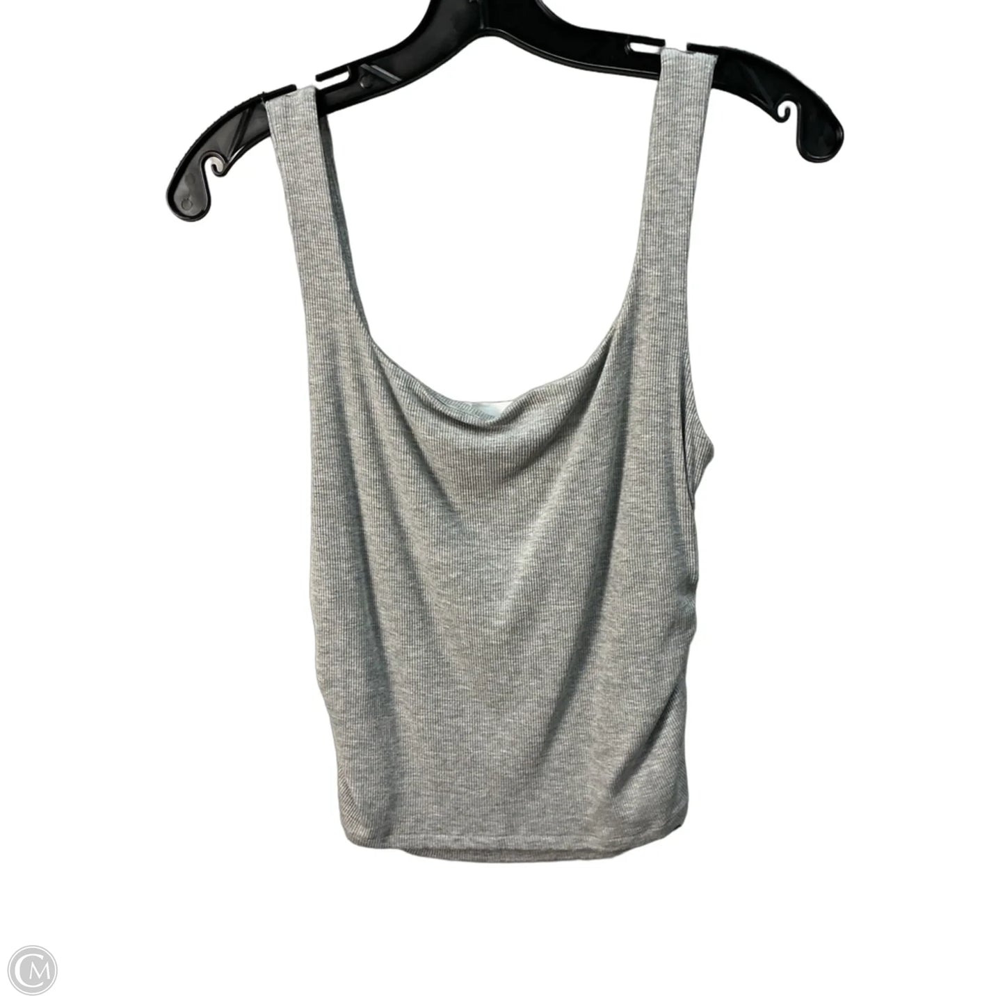 Top Sleeveless By Elodie In Grey, Size: L