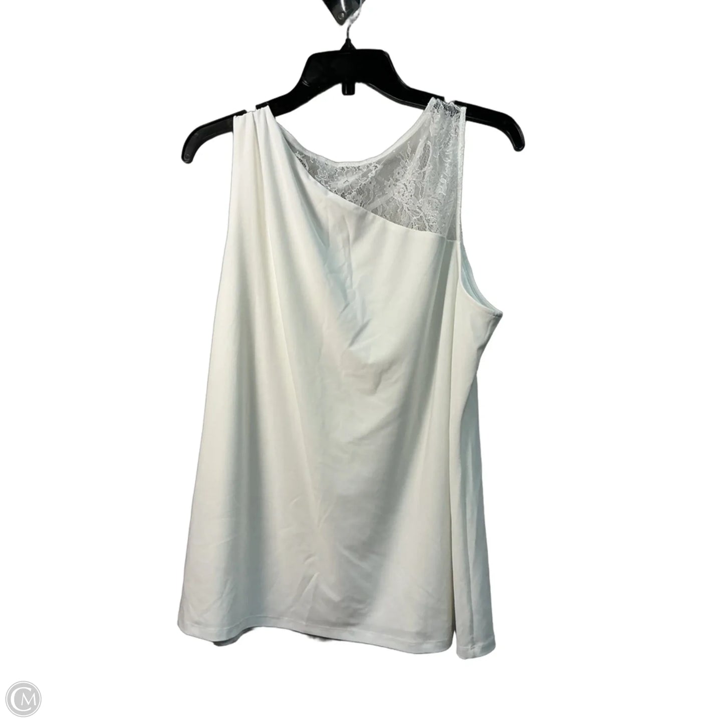 Top Sleeveless By White House Black Market In White, Size: Xl
