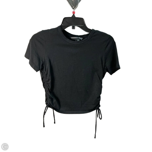 Top Short Sleeve By Veronica Beard In Black, Size: Xs