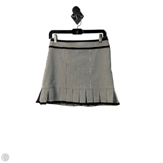 Skirt Mini & Short By Nanette Lepore In Cream & Grey, Size: 2