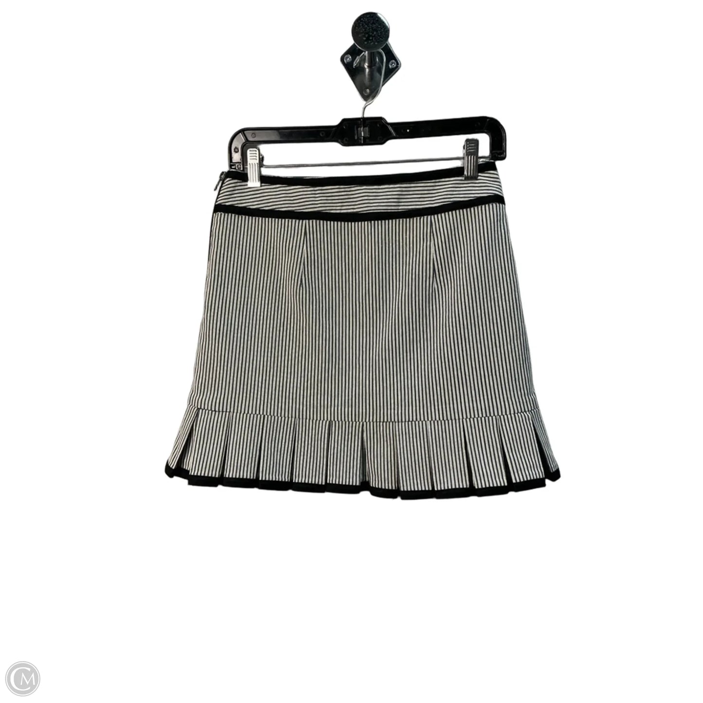 Skirt Mini & Short By Nanette Lepore In Cream & Grey, Size: 2