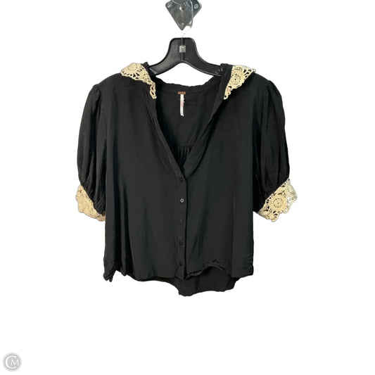 Top Short Sleeve By We The Free In Black, Size: Xs