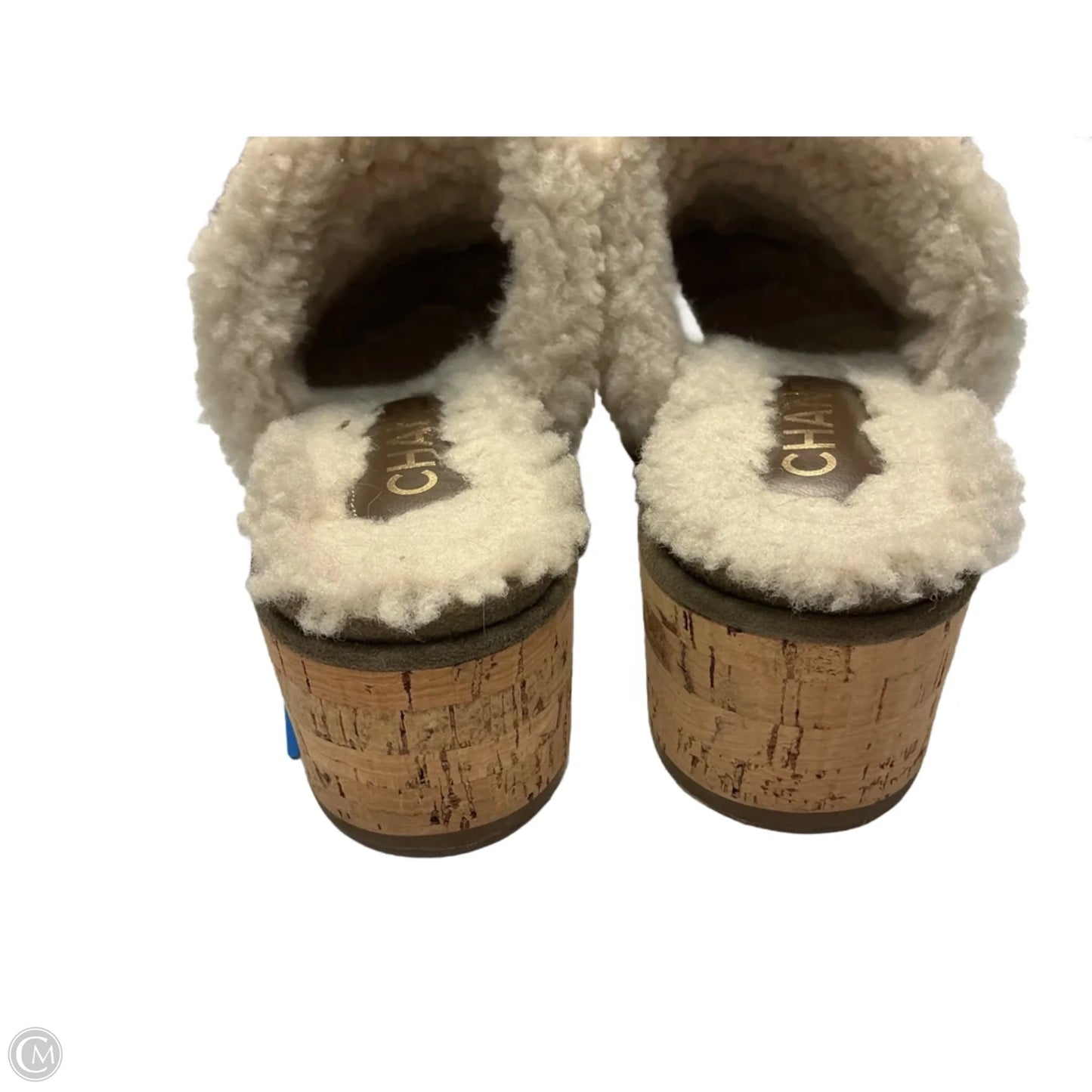 Shoes Luxury Designer By Chanel In Brown, Size: 7