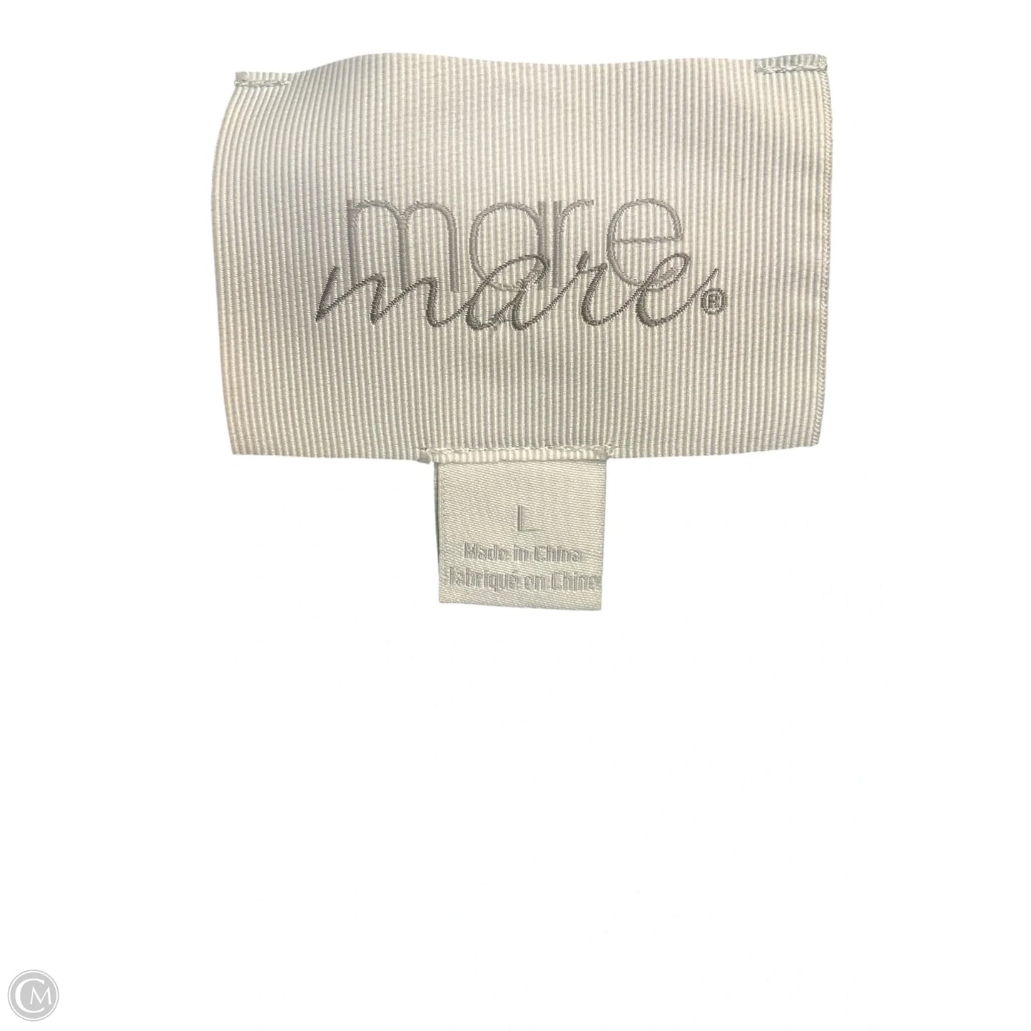 Top Sleeveless By Mare Mare In Green, Size: L