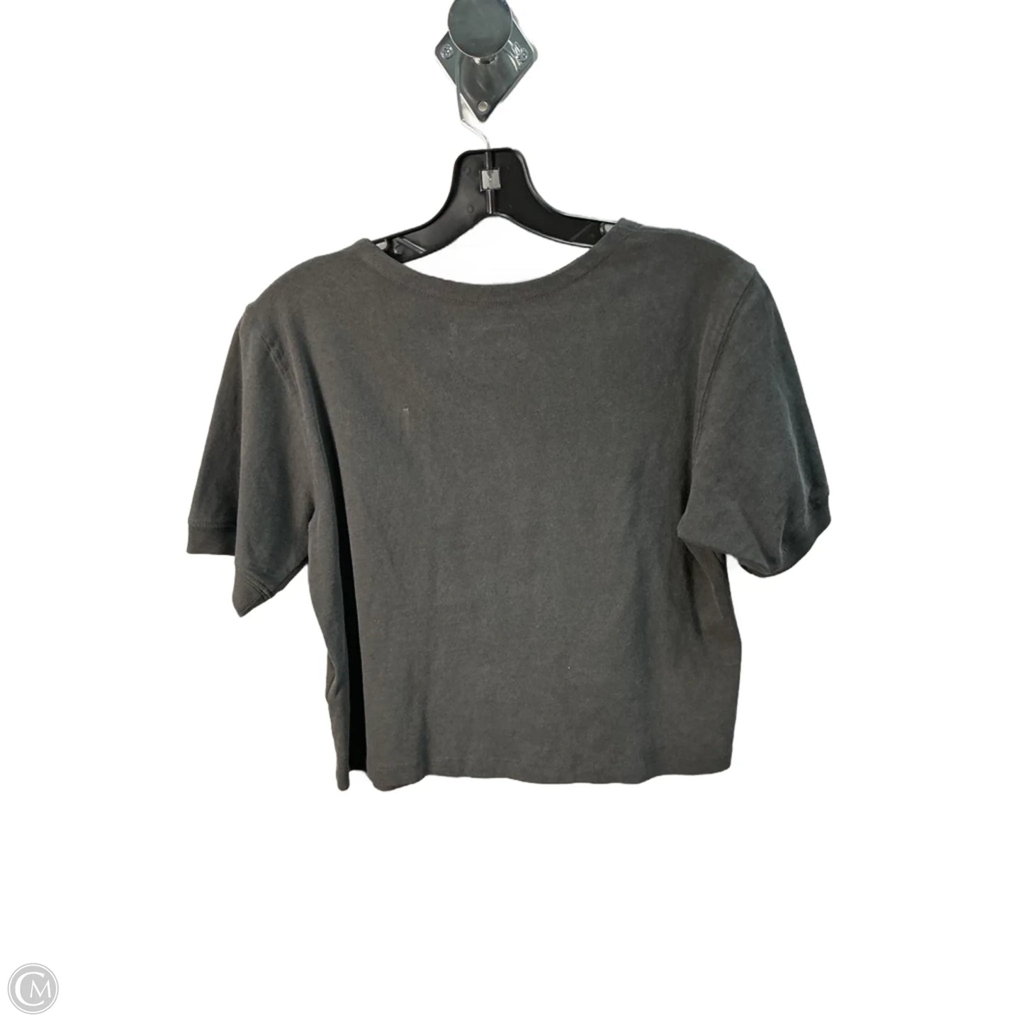 Top Short Sleeve By The Great. In Grey, Size: S
