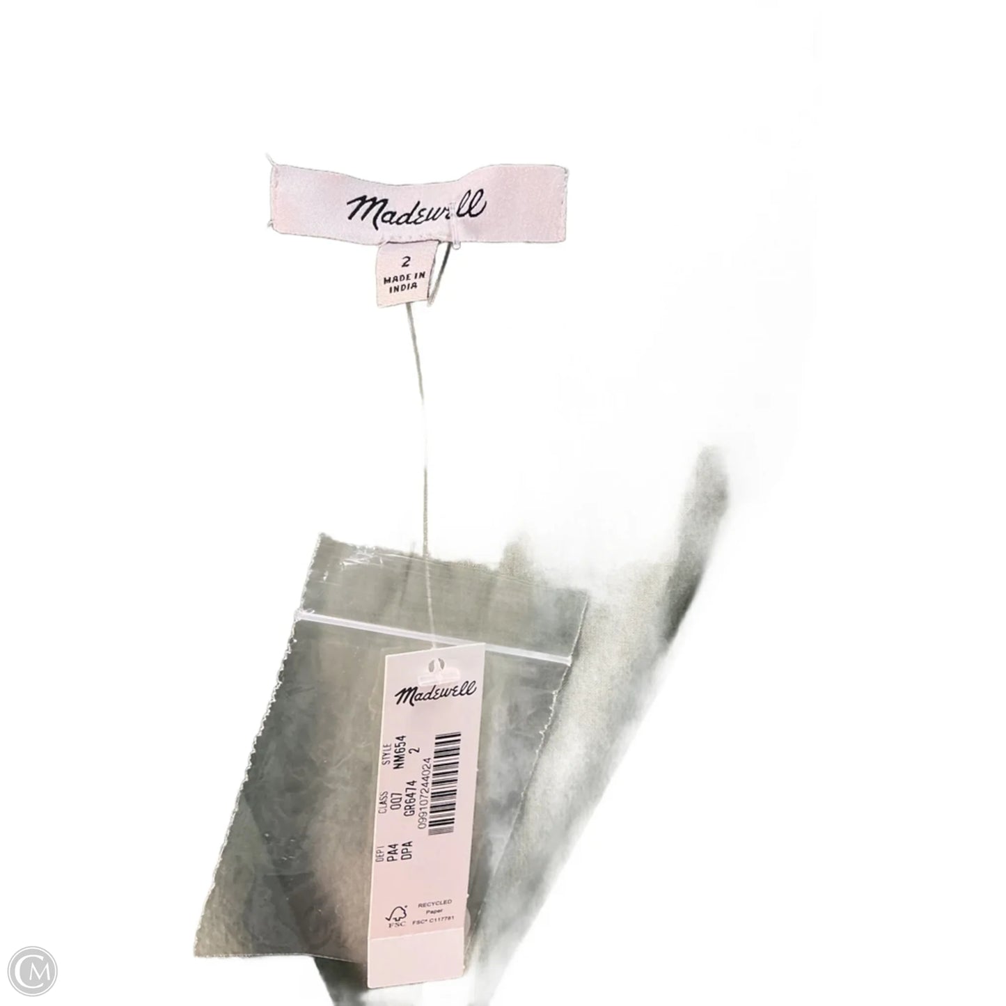 Dress Casual Maxi By Madewell In Green, Size: 2