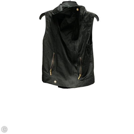 Vest Other By Michael By Michael Kors In Black & Gold, Size: M