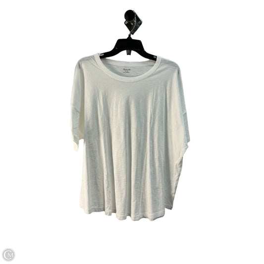 Top Short Sleeve Basic By Madewell In White, Size: 24