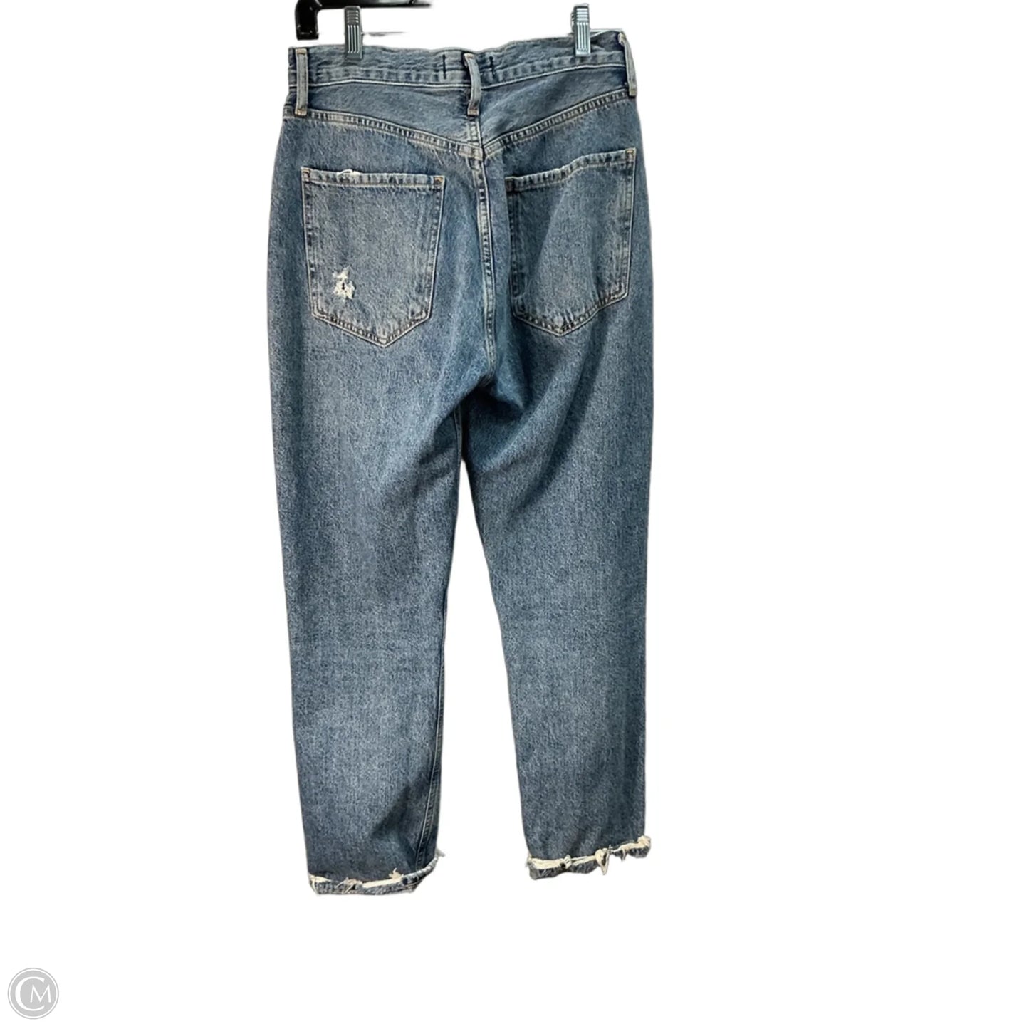 Jeans Cropped By Agolde In Blue, Size: 4