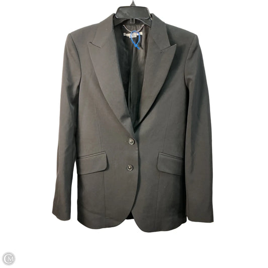 Blazer Luxury Designer By Stella Mccartney In Black, Size: L
